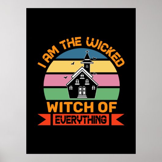 Poster Halloween I (Devant)