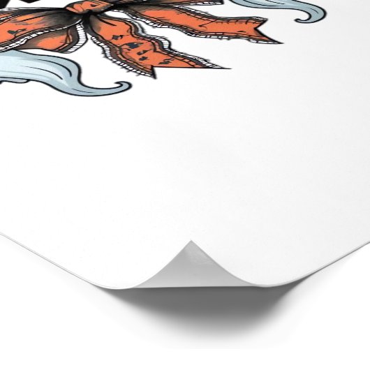 Poster Halloween Infirmière Scary Coquette Bow Classic T- (Coin)