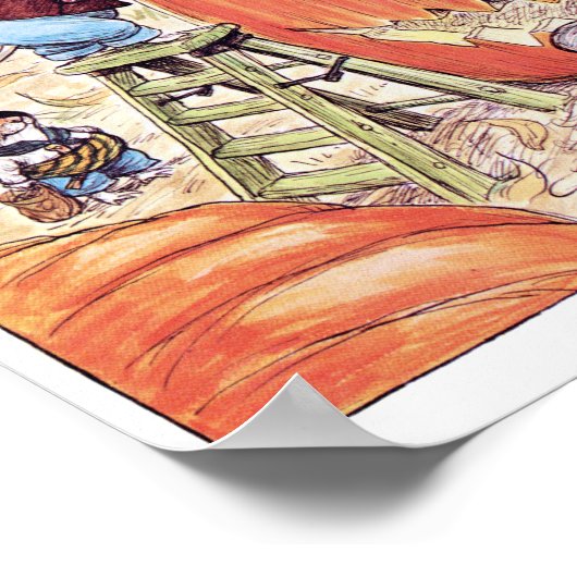 Poster Halloween Jack o' Lantern Mice Imprimer (Coin)