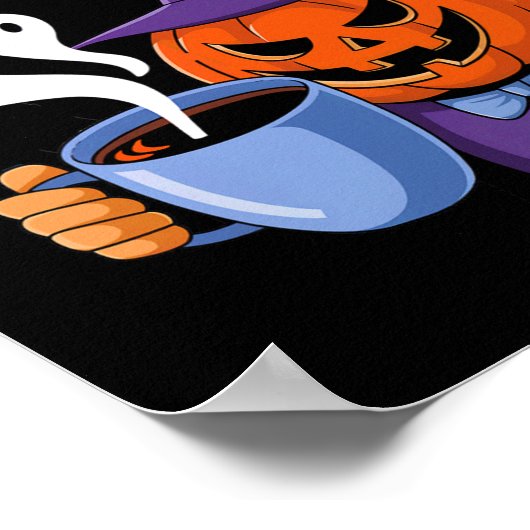 Poster Halloween Jack-o-lanterne Big Ween Energy for Coff (Coin)