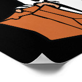 Poster Halloween J'Ai Un Fantôme De Rock (Coin)