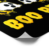 Poster Halloween J'Aime Son Boo Bees Fun (Coin)