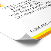 Poster Halloween Jeu Compter la fête de Corn Candy (Coin)