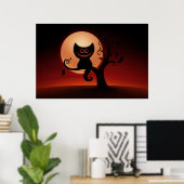 Poster Halloween Kitten (Bureau à domicile)
