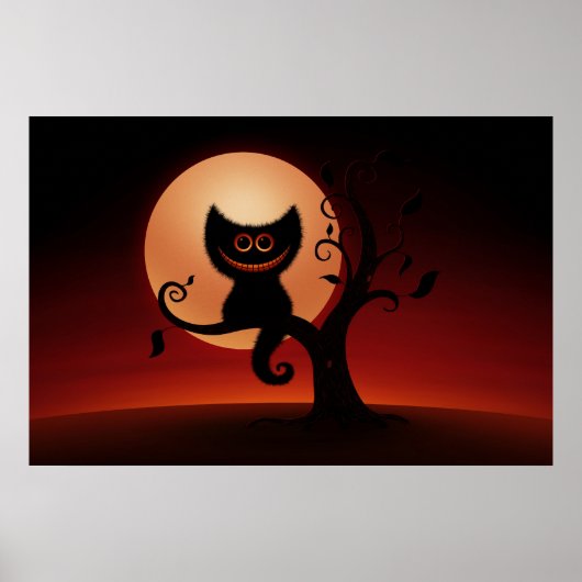 Poster Halloween Kitten (Devant)