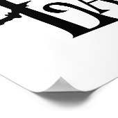 Poster Halloween Laboratoire (Coin)