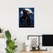Poster Halloween - L'affiche du cavalier sans tête (Bureau à domicile)