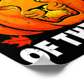 Poster Halloween Lion Pumpkin King Of The Patch Costume M (Coin)