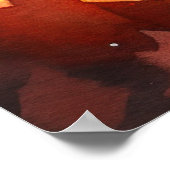 Poster Halloween Malinoi Belge Avec Peur Citrouille (Coin)