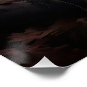 Poster Halloween maltais effrayant (Coin)