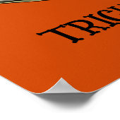 Poster Halloween mignon drôle crâne Whimsical (Coin)