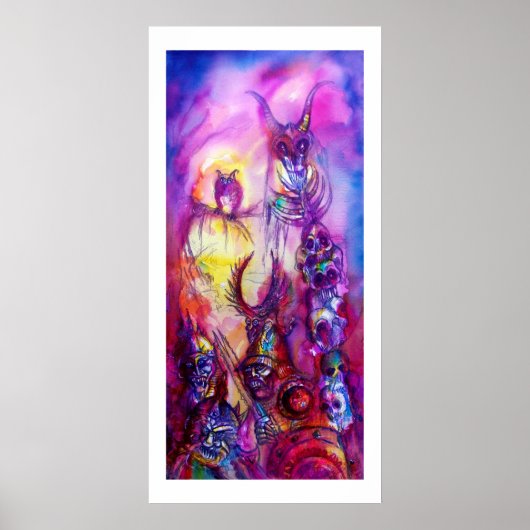 Poster HALLOWEEN MONSTERS / ORK WAR Imaginaire (Devant)