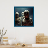 Poster Halloween - Mummies 2 (Cuisine)