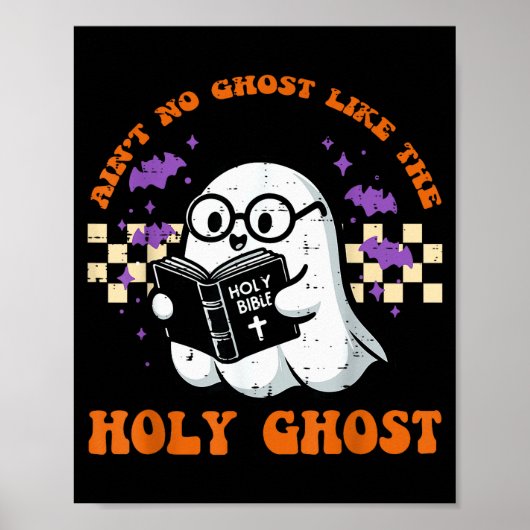 Poster Halloween N'a Pas De Fantôme Comme Saint-Esprit Ch (Devant)