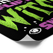 Poster Halloween Ne Me Rendre Flip Sorcier Switch Drôle C (Coin)