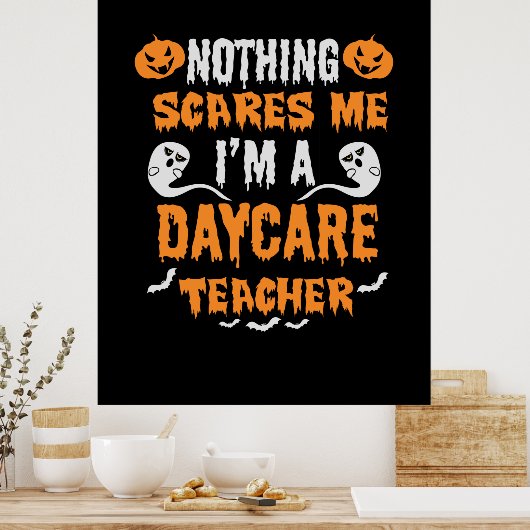 Poster Halloween Nothing (Cuisine)
