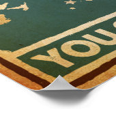 Poster Halloween Nous Sommes Petites-Filles Des Sorcières (Coin)