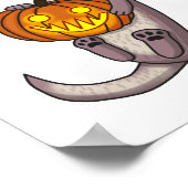 Poster Halloween Otter (Coin)