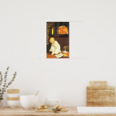 Poster Halloween palpitant vintage par Ellen Clapsaddle (Cuisine)