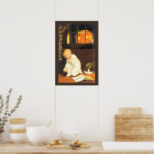 Poster Halloween palpitant vintage par Ellen Clapsaddle (Cuisine)