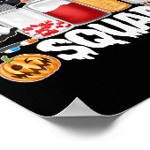 Poster Halloween Pharmacie Squad pilules Chemises Pharmac (Coin)