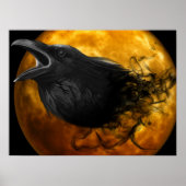 Poster Halloween Poster-Raven (Devant)