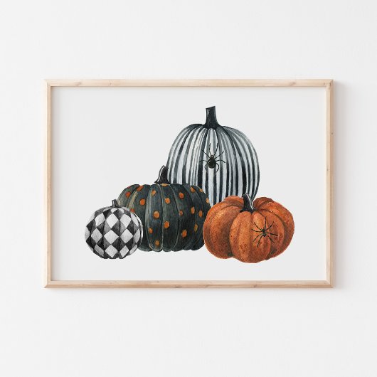 Poster Halloween Pumpkin
