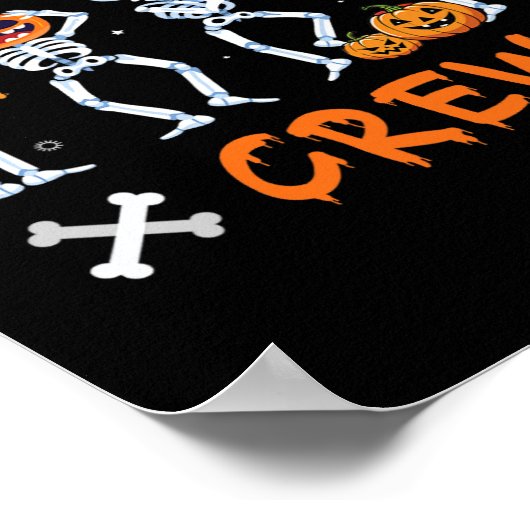 Poster Halloween Radiologie Automne Rad Tech X-ray Tec (Coin)