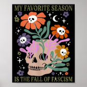 Poster Halloween Retro My Favorite Season Is The Fall Of (Devant)