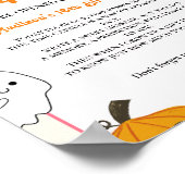 Poster Halloween Retro Super 1er anniversaire heure Capsu (Coin)