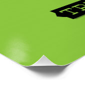 Poster Halloween rétro typographique (Coin)