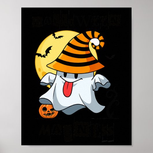 Poster Halloween S Pour Hommes (Devant)