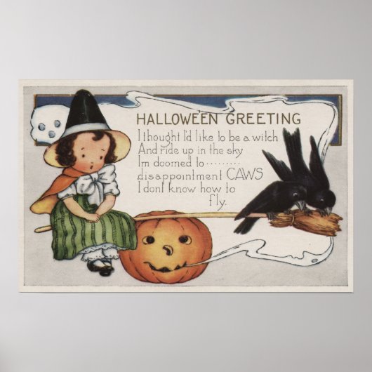 Poster Halloween SaletingCrows (Devant)