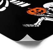 Poster Halloween Skeleton Baby Rib Cage Maternity Pregnan (Coin)