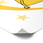 Poster Halloween sorcière de maïs de bonbons (Coin)