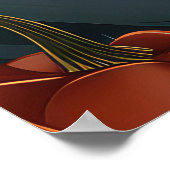 Poster Halloween sphynx chats Éffrayant (Coin)