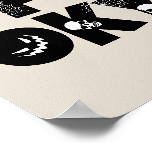 Poster Halloween spooky  (Coin)