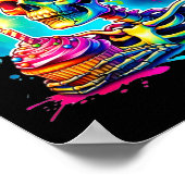 Poster Halloween Squelette C'est ma fête de costume d'ann (Coin)