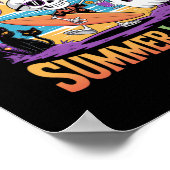 Poster Halloween Squelettique de Summerween (Coin)