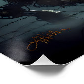 Poster Halloween Steampunk Cavalier sans tête (Coin)