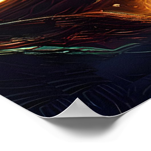 Poster Halloween Steampunk Forest Witch (Coin)