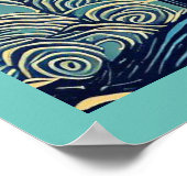 Poster Halloween - Style de coupe 3 (Coin)