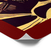 Poster Halloween - Style de coupe 4 (Coin)
