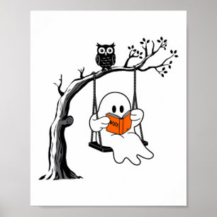 Poster Halloween Swing Lecture Costume Vintage Femme