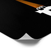 POSTER HALLOWEEN TÊTES CITROUILLES (Coin)