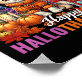 Poster Halloween Thanksgiving Noël Joyeux Hallomerci (Coin)