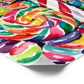 Poster Halloween traite le collage (Coin)