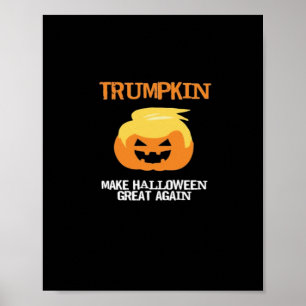 Poster Halloween Trumpkin V3