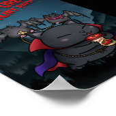 Poster Halloween Vampire Cat Vampurr (Coin)