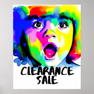 Poster Halloween Vente Signe, Vente Boutique Vente au dét